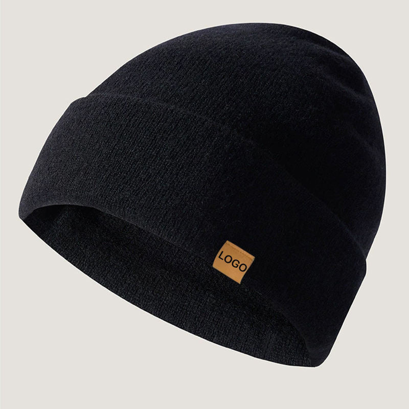 Custom Wool Blend Beanie - Premium