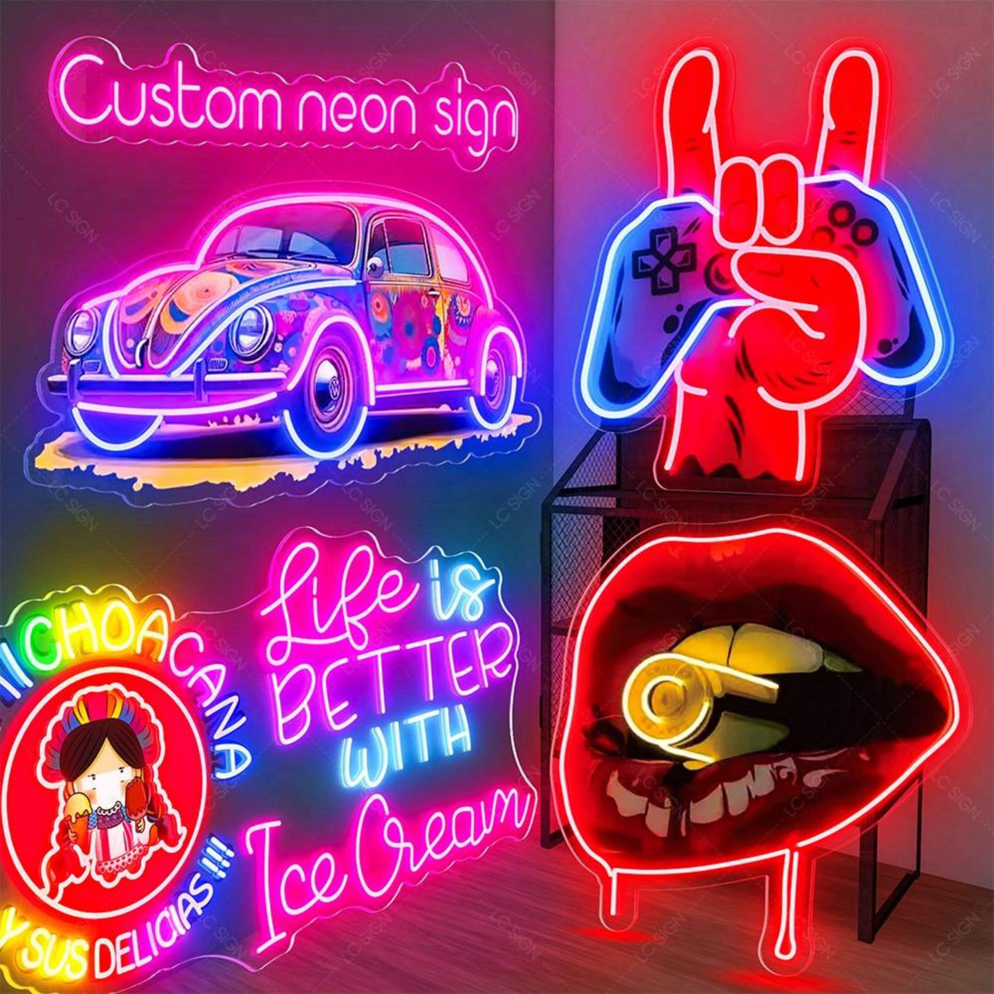 Custom Acrylic Sign - Laser Engraved