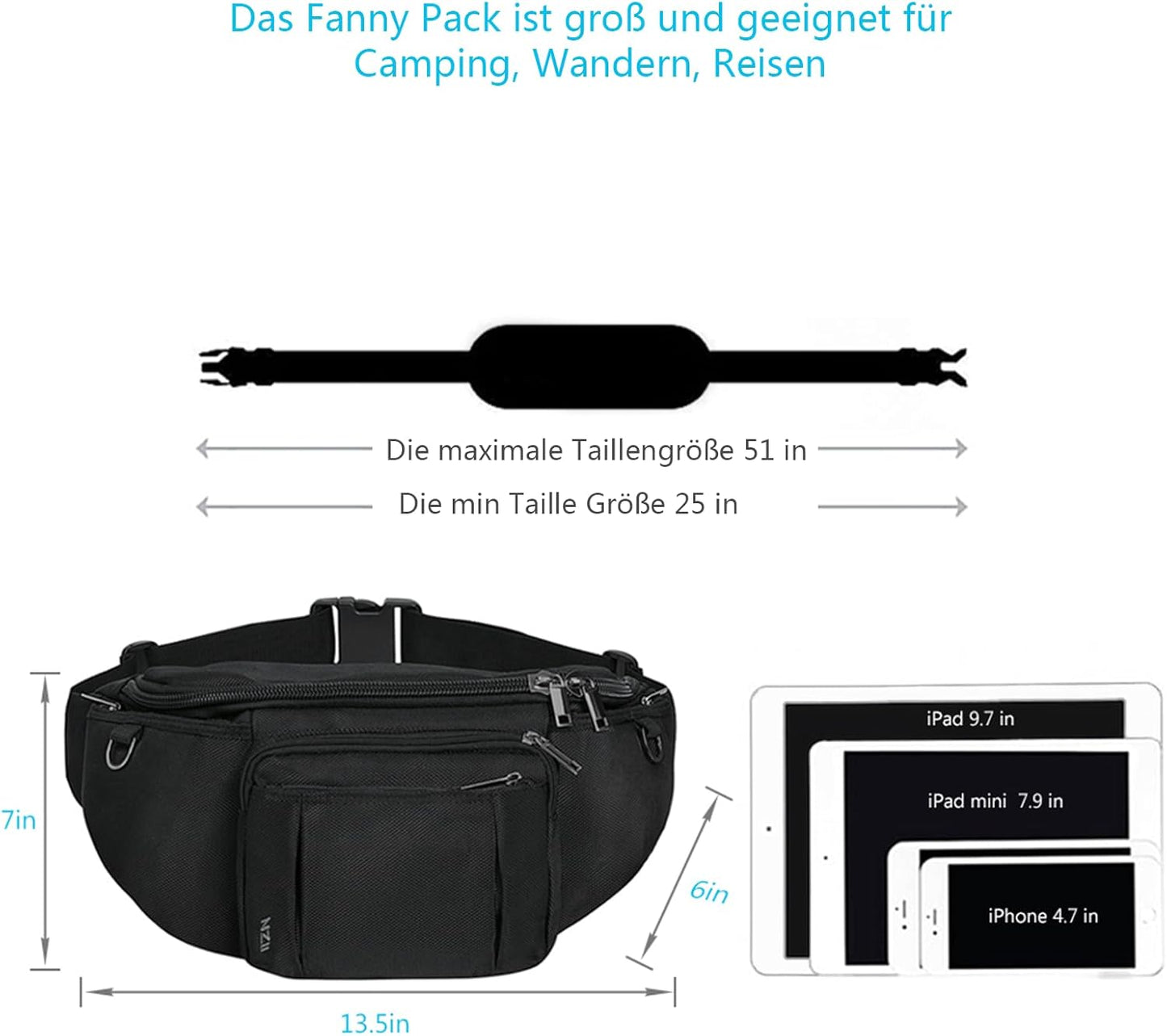 custom-large-fanny-pack product image 1