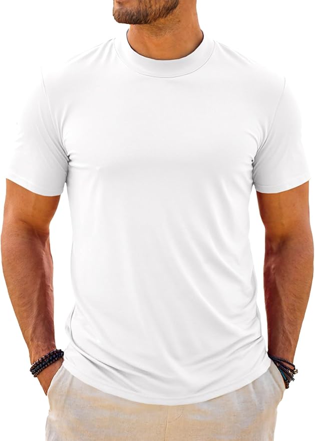 custom-mock-neck-tshirt product image 3