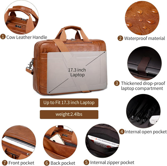 custom-leather-laptop-bag product image 1
