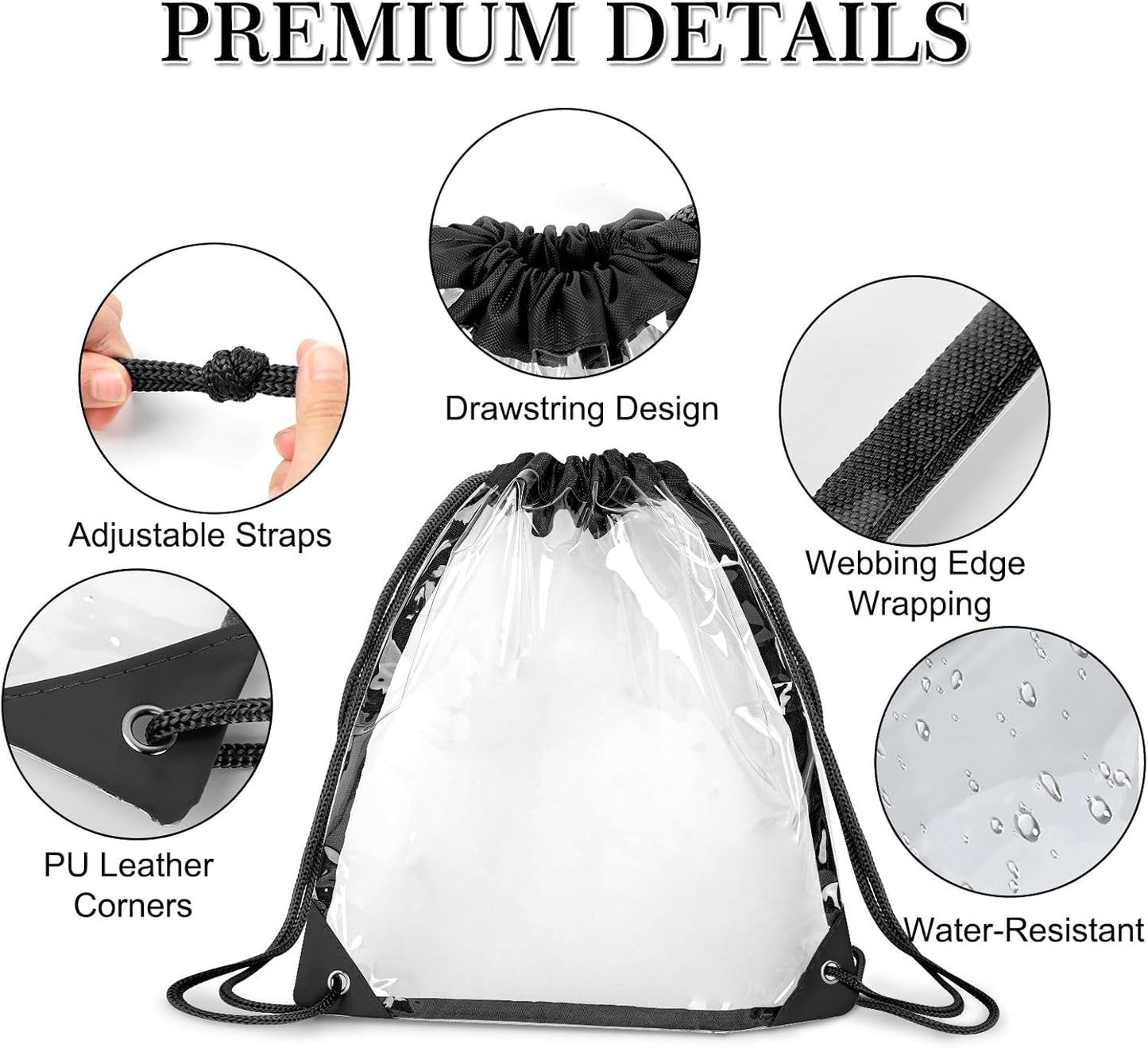 custom-clear-drawstring-bag product image 2
