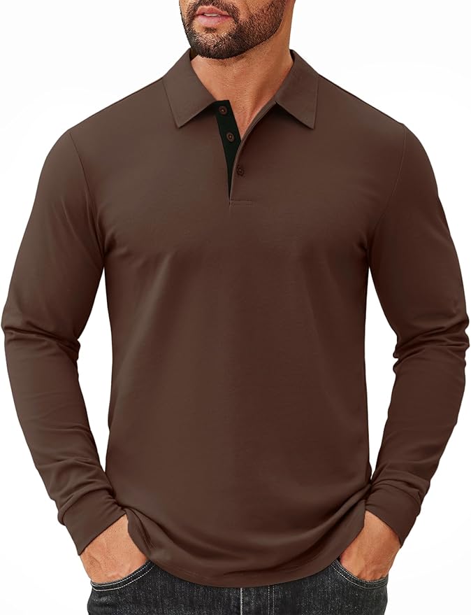 custom-long-sleeve-polo-shirt product image 2