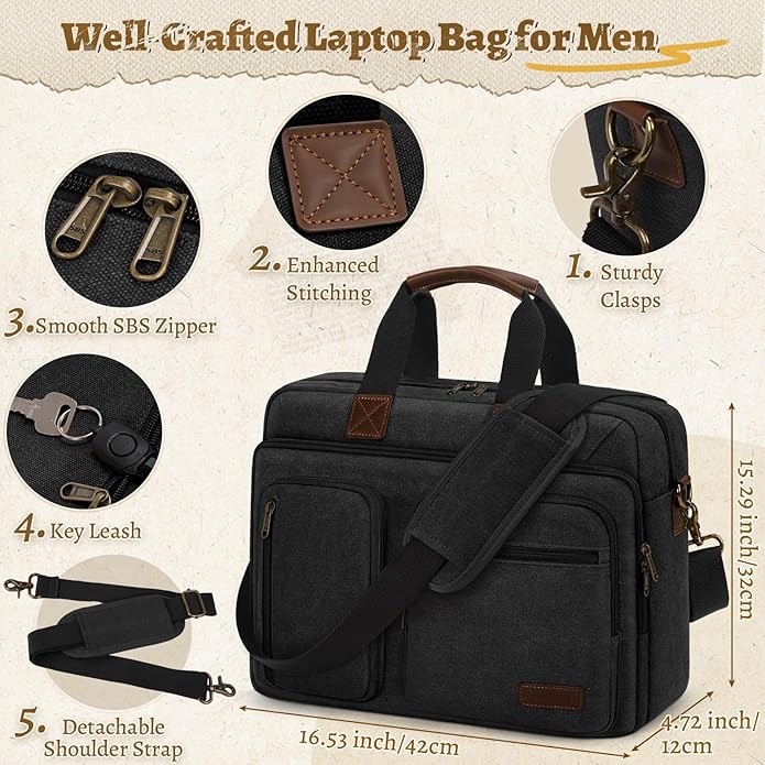 custom-canvas-briefcase product image 1