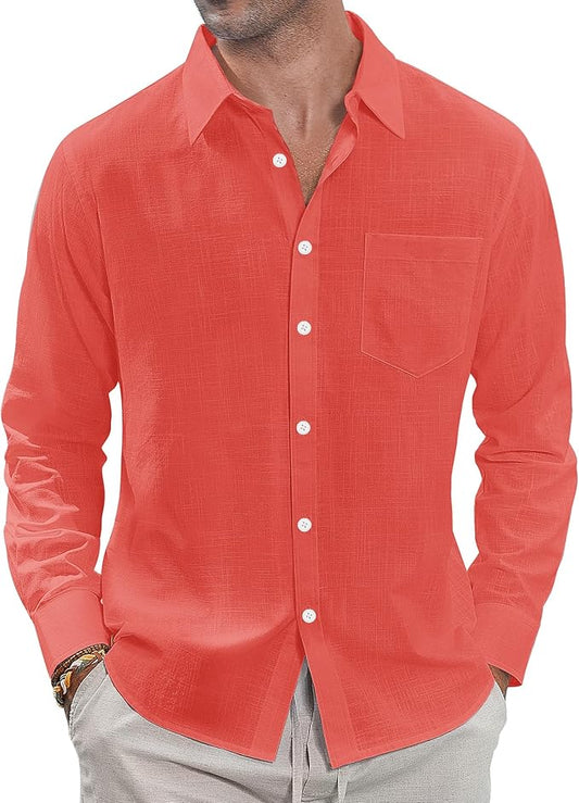 custom-linen-dress-shirt product image 1