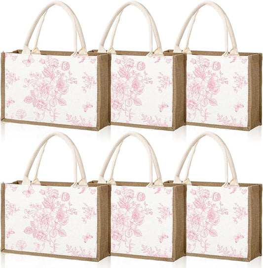 custom-burlap-rustic-tote product image 1