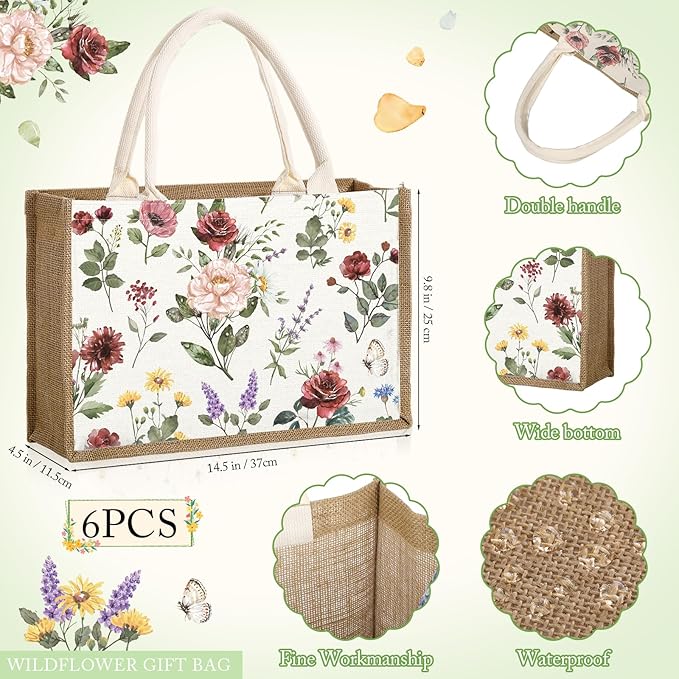custom-burlap-rustic-tote product image 4