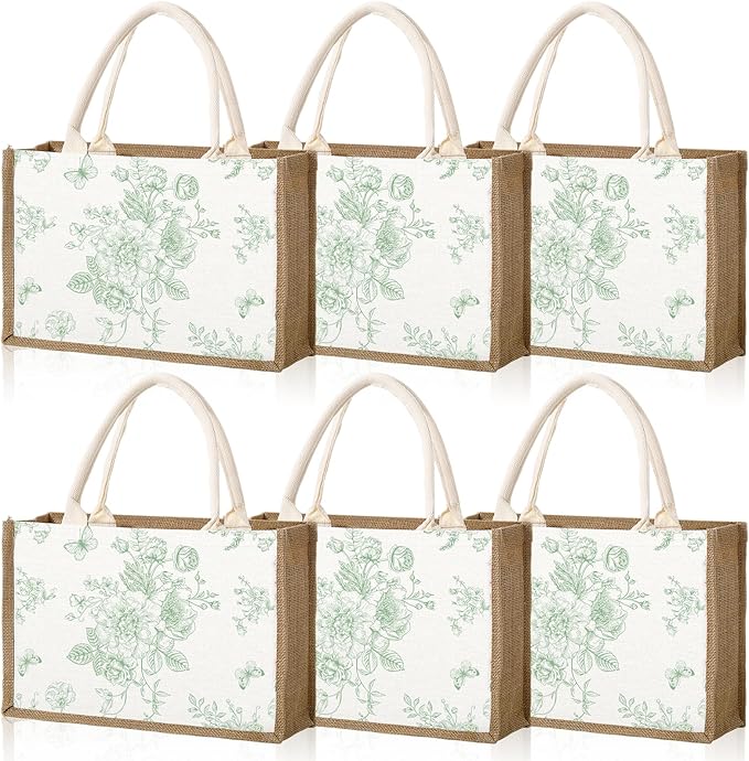 custom-burlap-rustic-tote product image 5