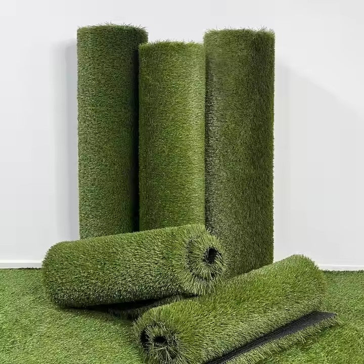 Artificial grass balcony - Green synthetic lawn small space use