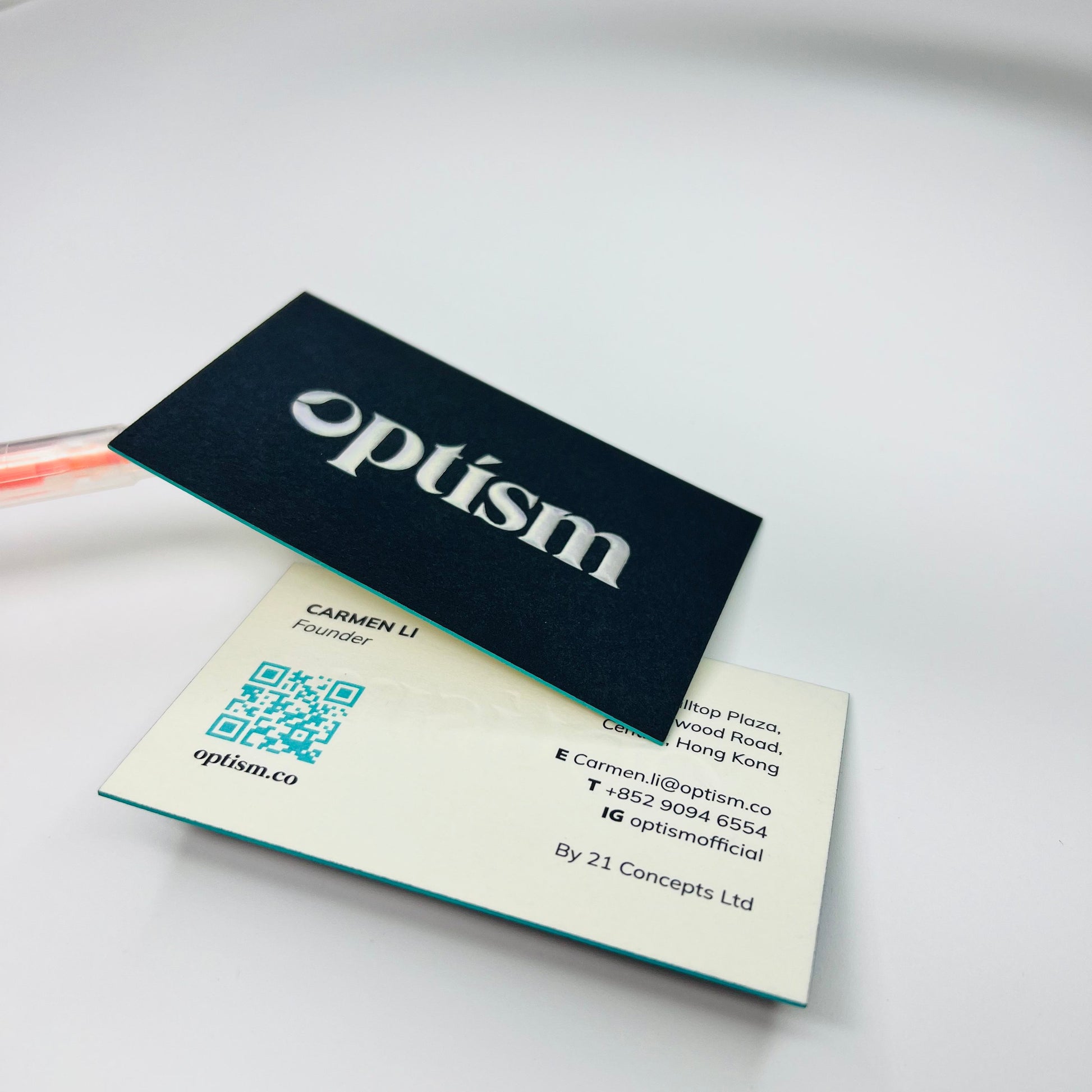 custom-soft-touch-business-card product image 2