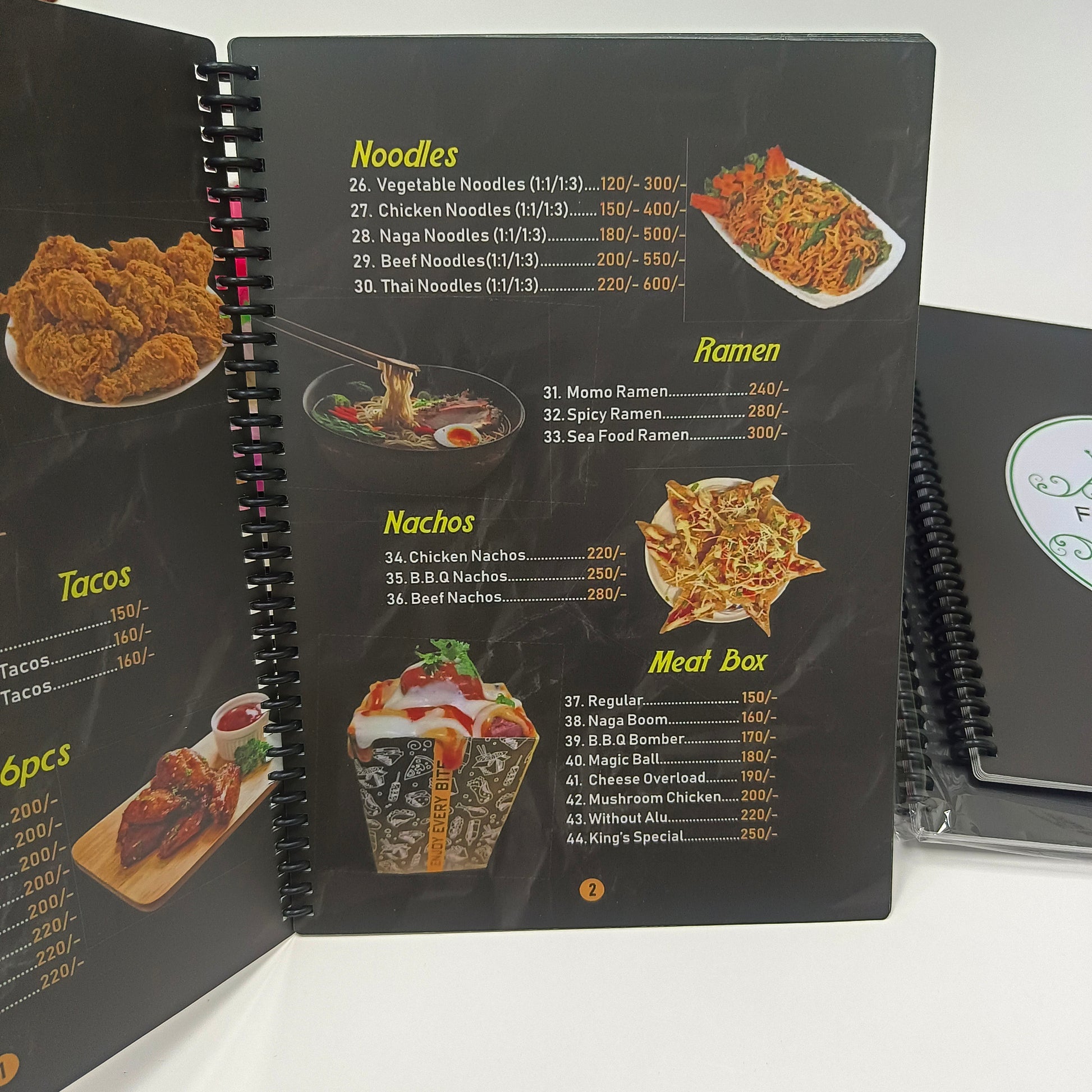 custom-restaurant-menu-booklet product image 5