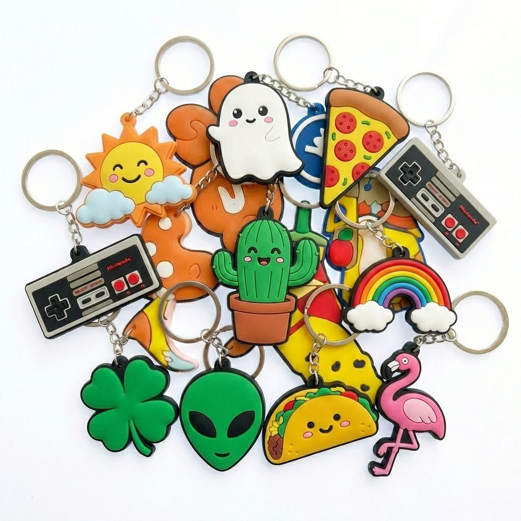 custom-rubber-keychain product image 2