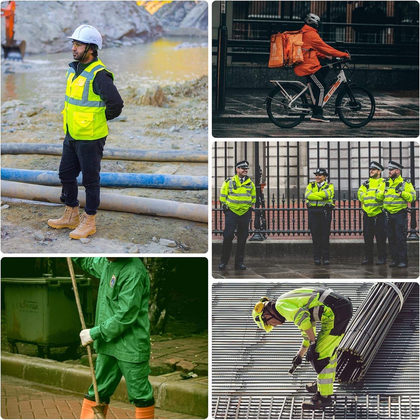 custom-safety-rain-jacket product image 1