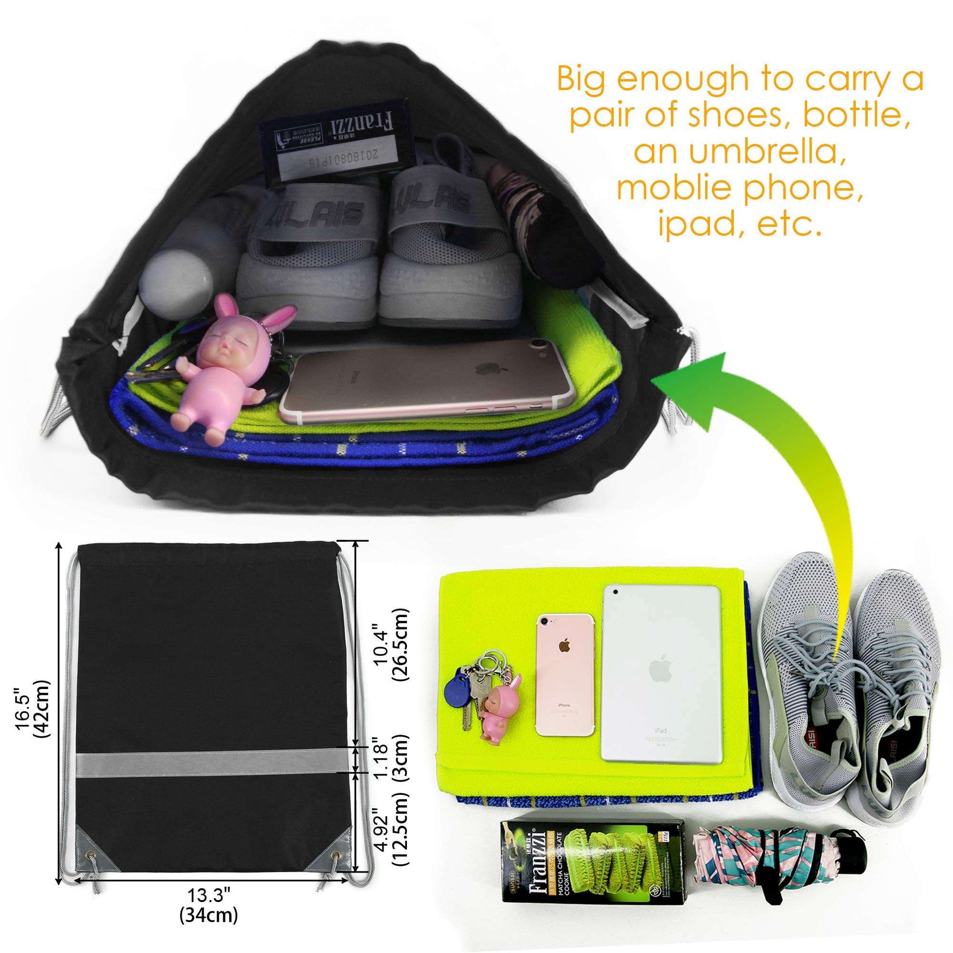 custom-reflective-drawstring-bag product image 3