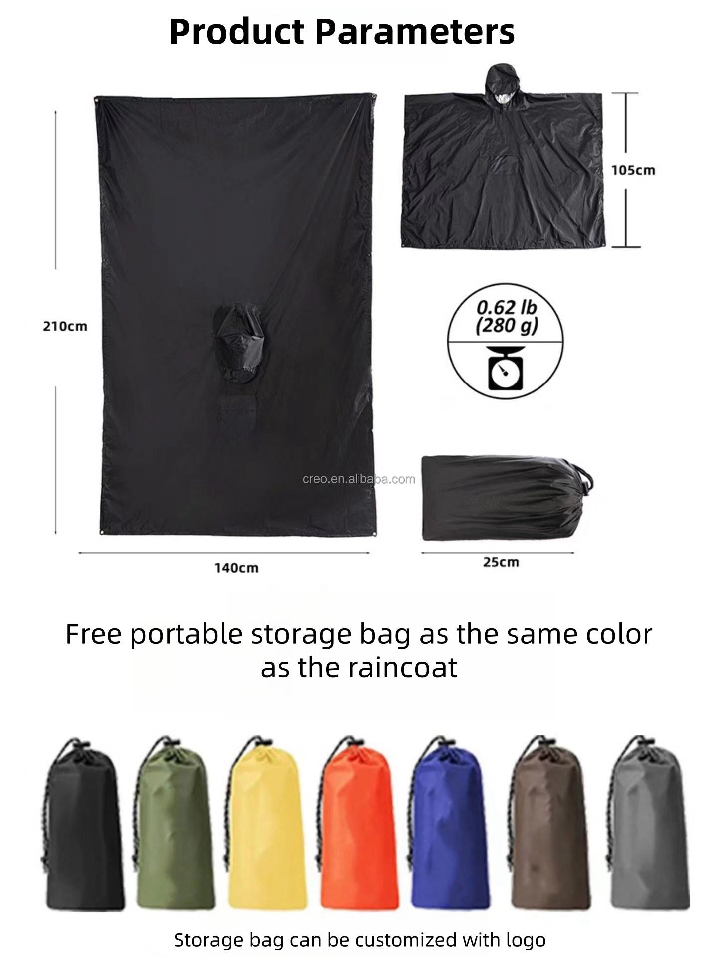 custom-poncho product image 3