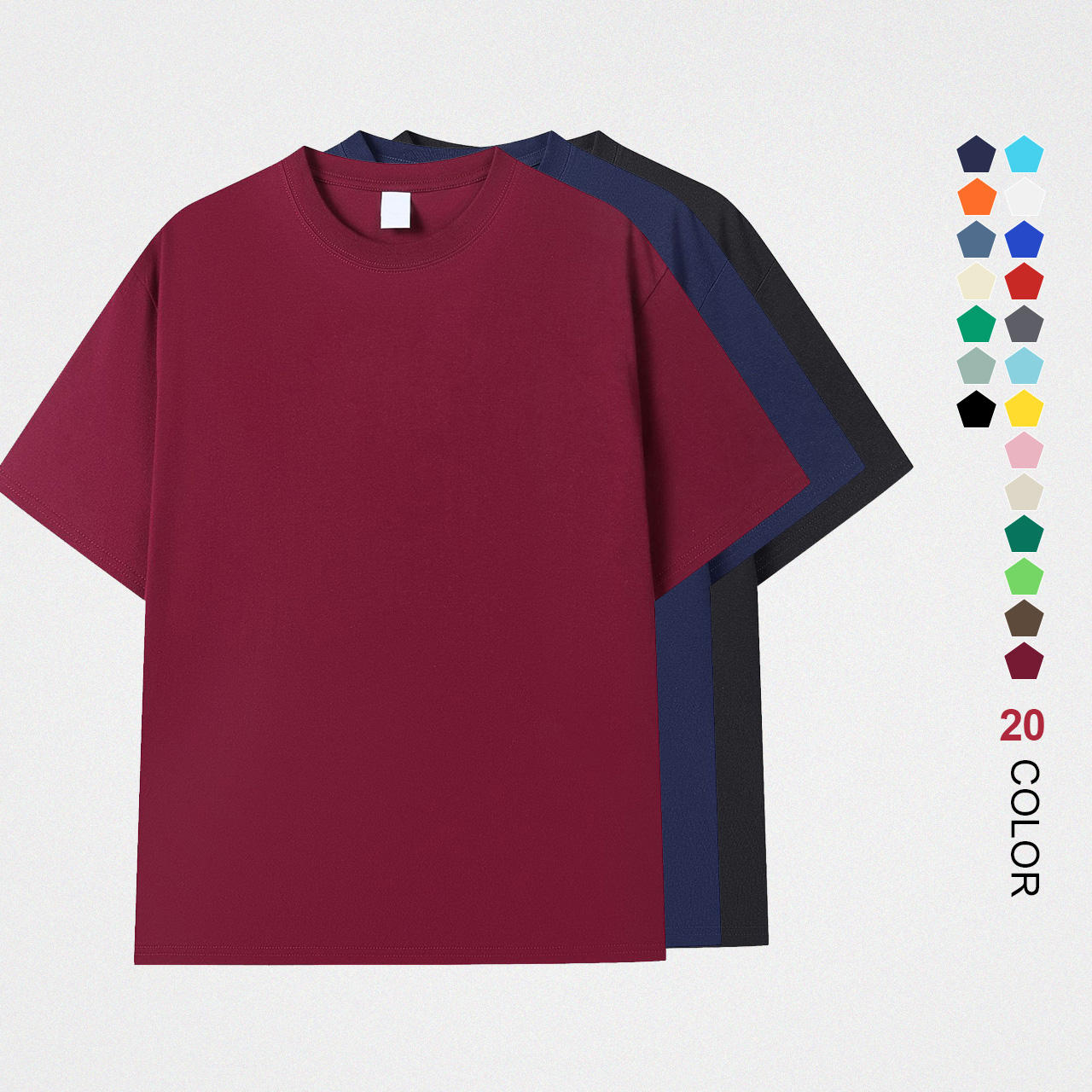 custom-heavyweight-blend-tshirt product image 5