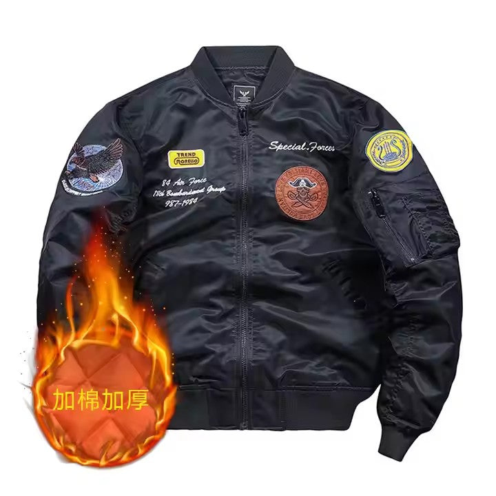 Flight bomber jacket - Multicolor options display