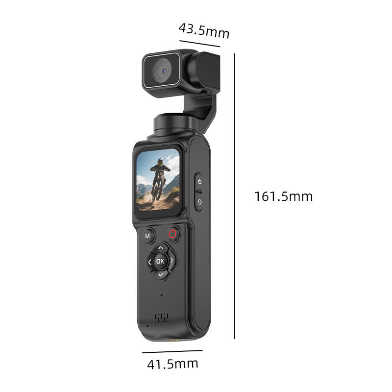 Handheld gimbal camera standard three colorways black pink and white together