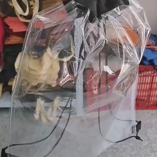 custom-clear-drawstring-bag product video
