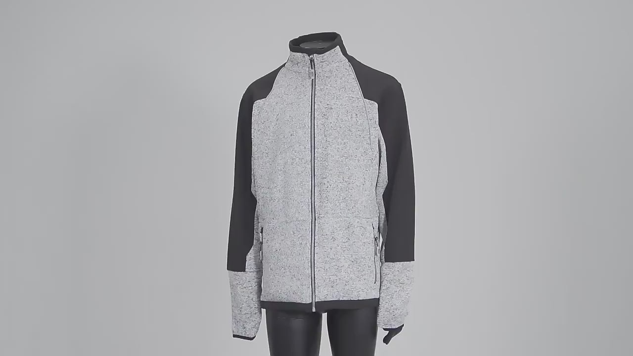 custom-eco-fleece-jacket product video