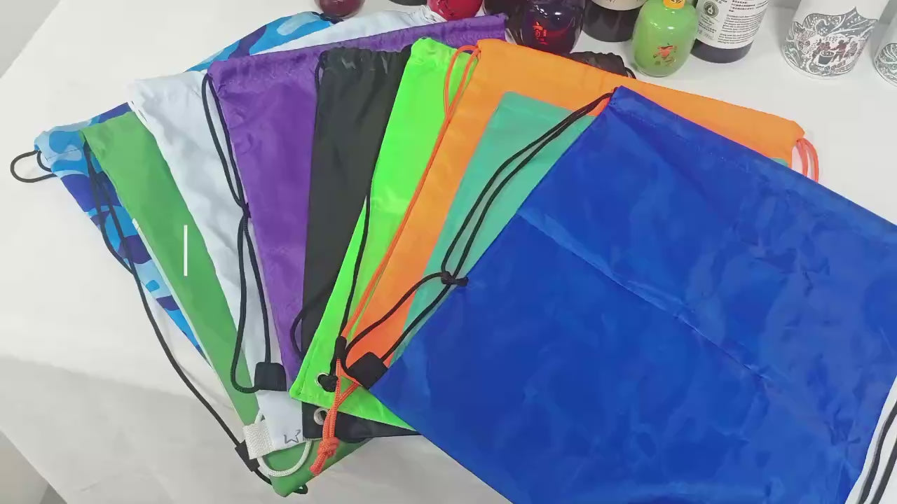 custom-waterproof-drawstring-bag product video