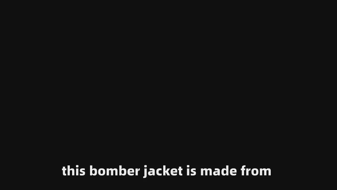 Product video for bomber-multicolor-m.mp4