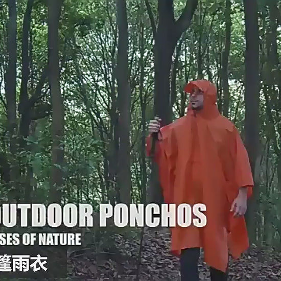 custom-poncho product video