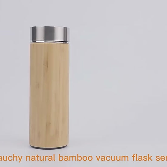 custom-bamboo-water-bottle product video