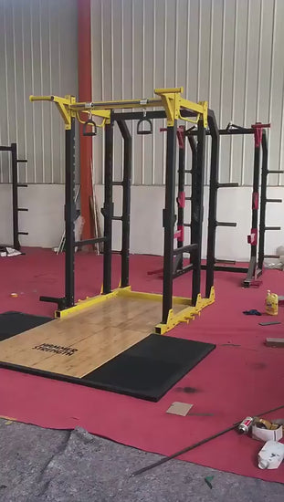 custom-weightlifting-platform product video