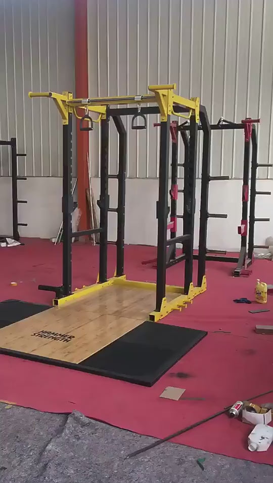 custom-weightlifting-platform product video