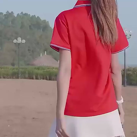 custom-pique-polo-shirt product video