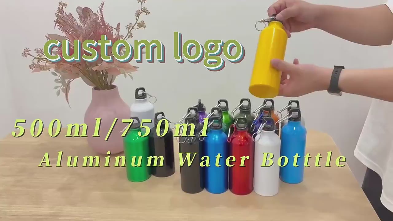 custom-aluminum-water-bottle product video