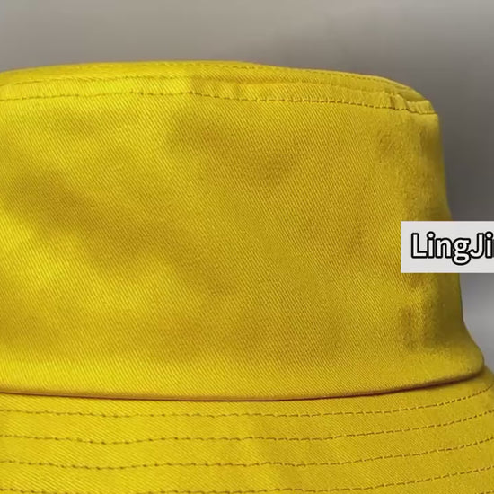 custom-straw-bucket-hat product video