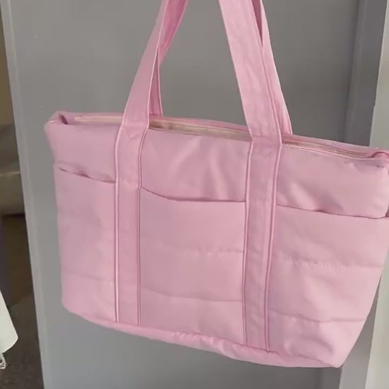 custom-padded-laptop-tote product video