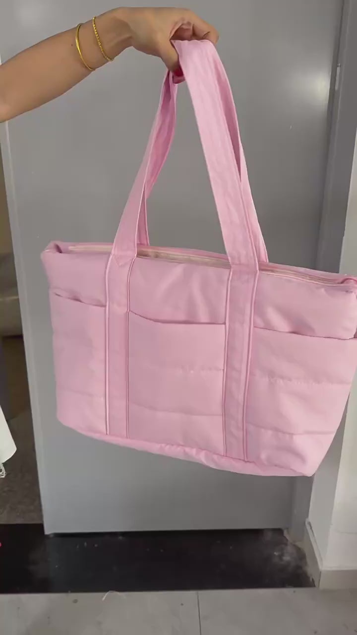 custom-padded-laptop-tote product video