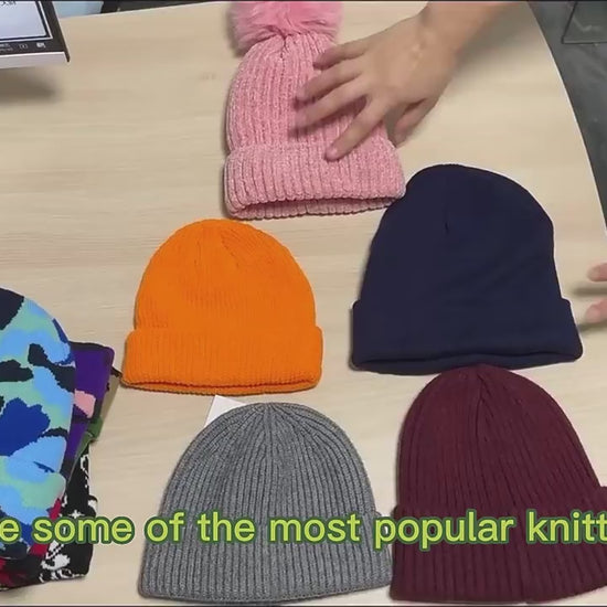 custom-wool-blend-beanie product video
